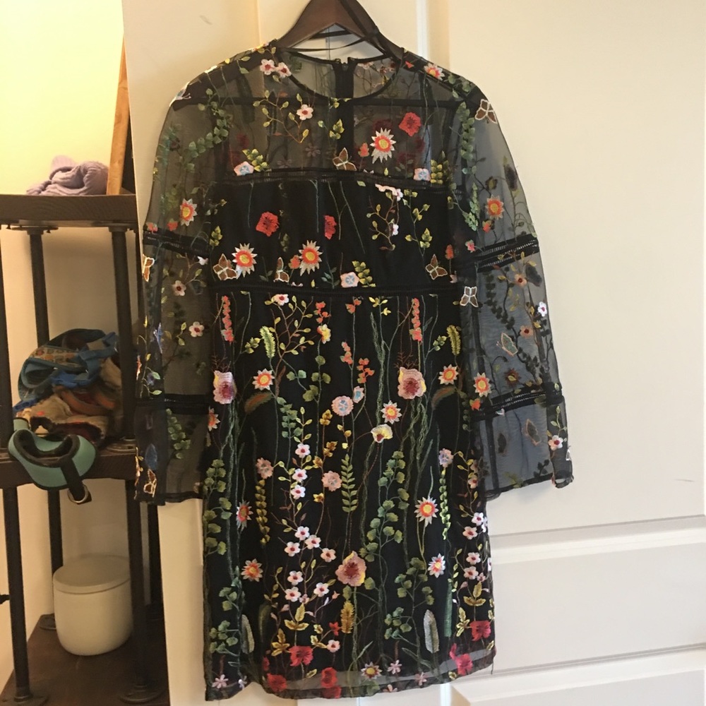 Nanette Lepore Floral Dress Sz 4